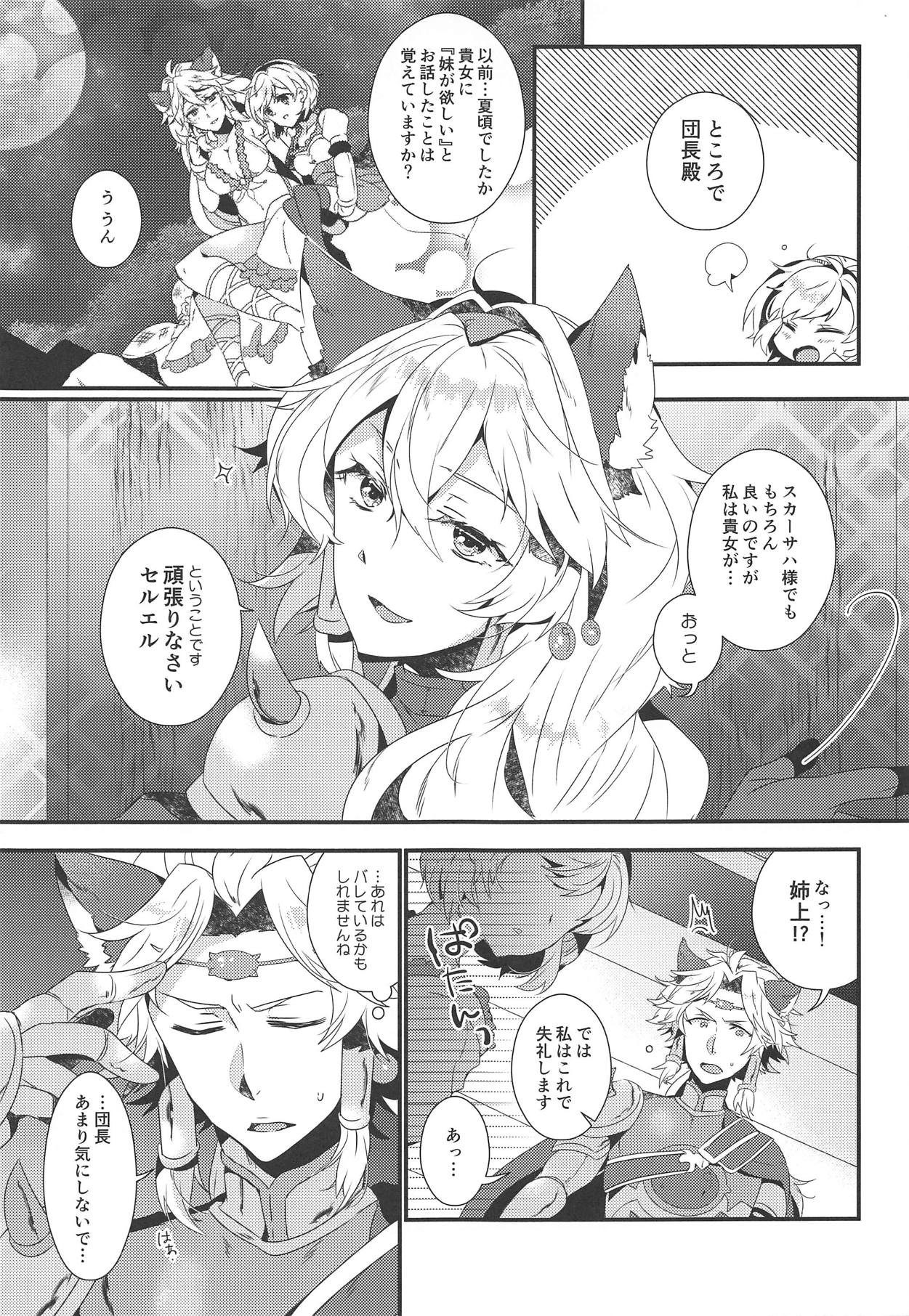 (全空の覇者7) [路地裏キネマ (暁夜響)] 団長さんとあいるすと! (グランブルーファンタジー)