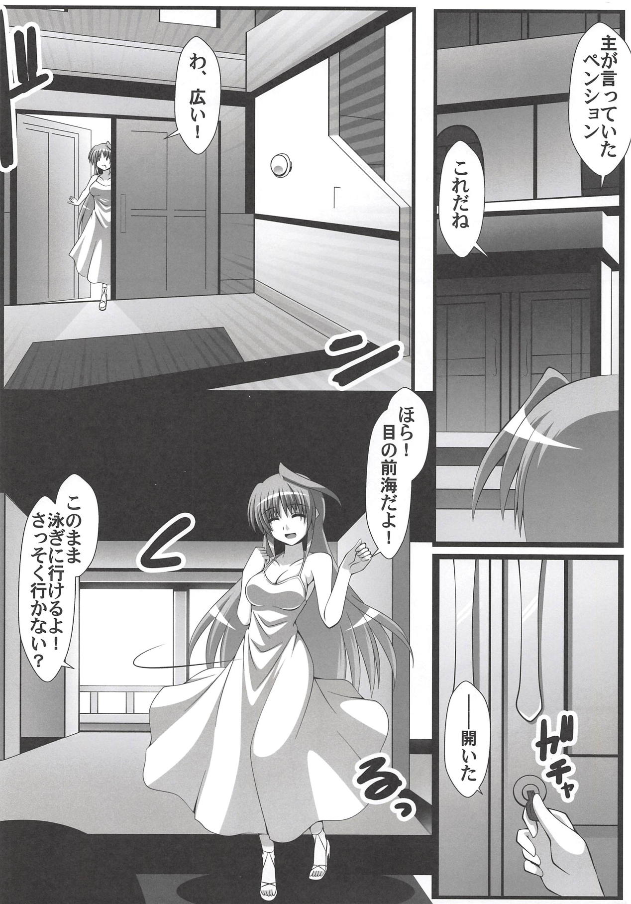 (C94) [Aquarius Gate (えんご)] アインスと物理結合 (魔法少女リリカルなのは)