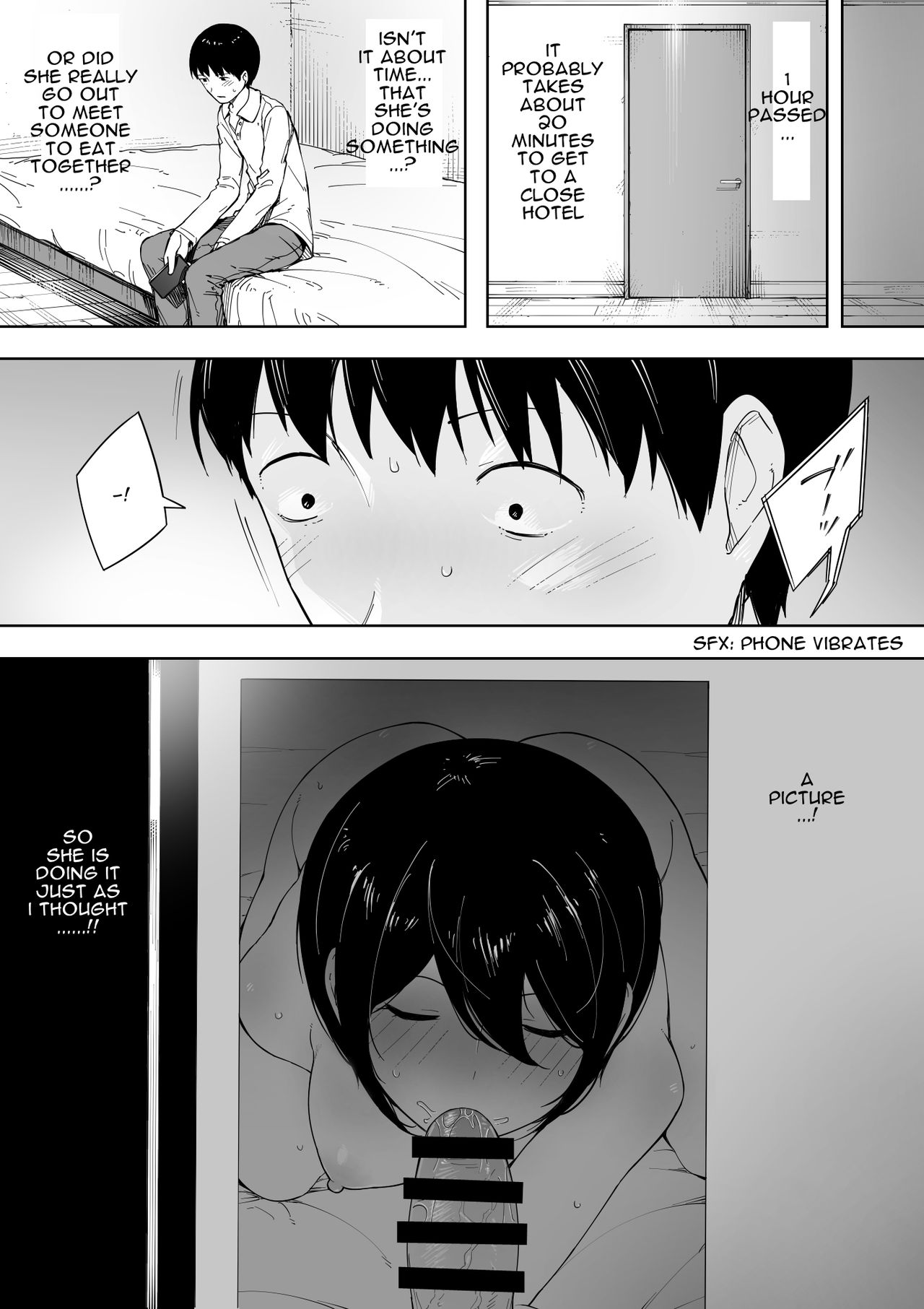 [NTラボ] 寝取らせからの浮気寝取られ漫画 [英訳]