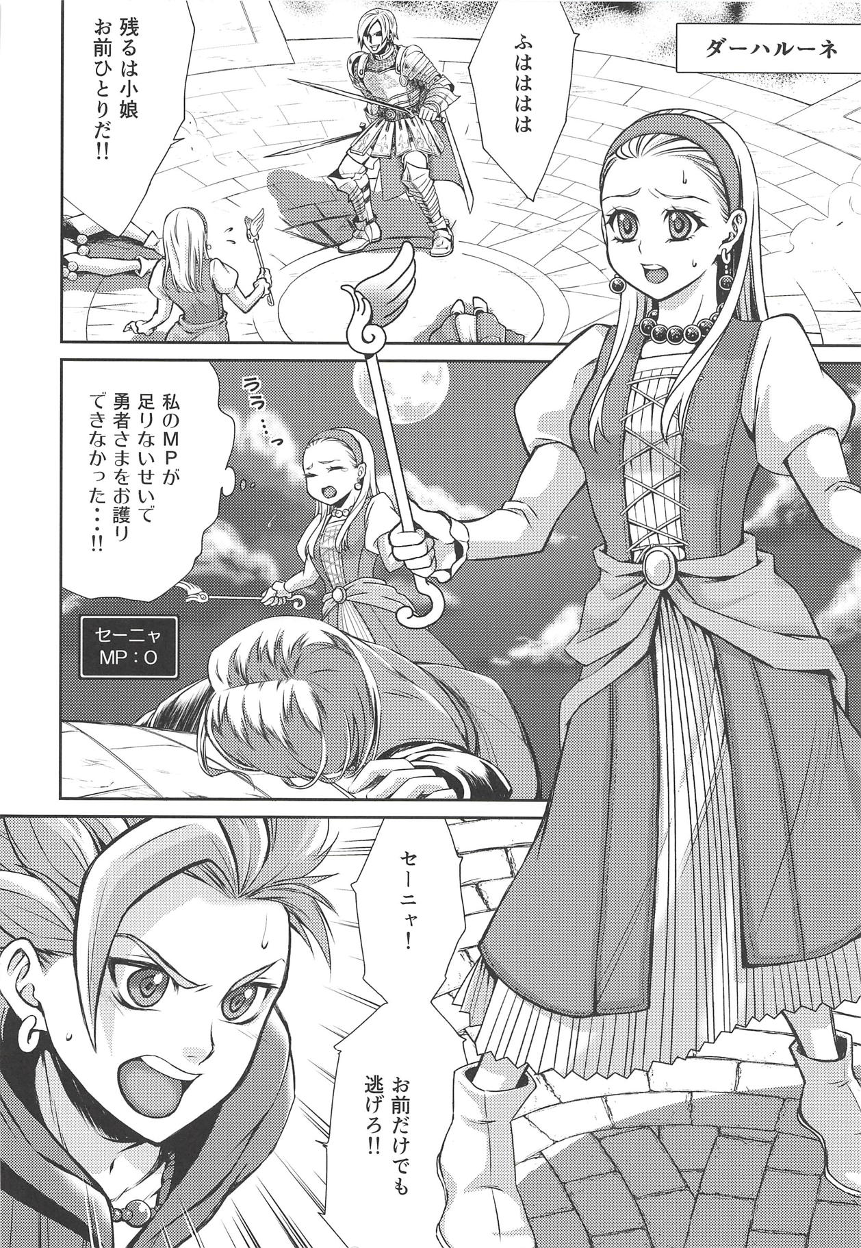 (TWINKLE MIRAGE 9) [ほんのり亭 (ほんのり)] 勝利した軍師に囚われた聖女 (ドラゴンクエストXI)