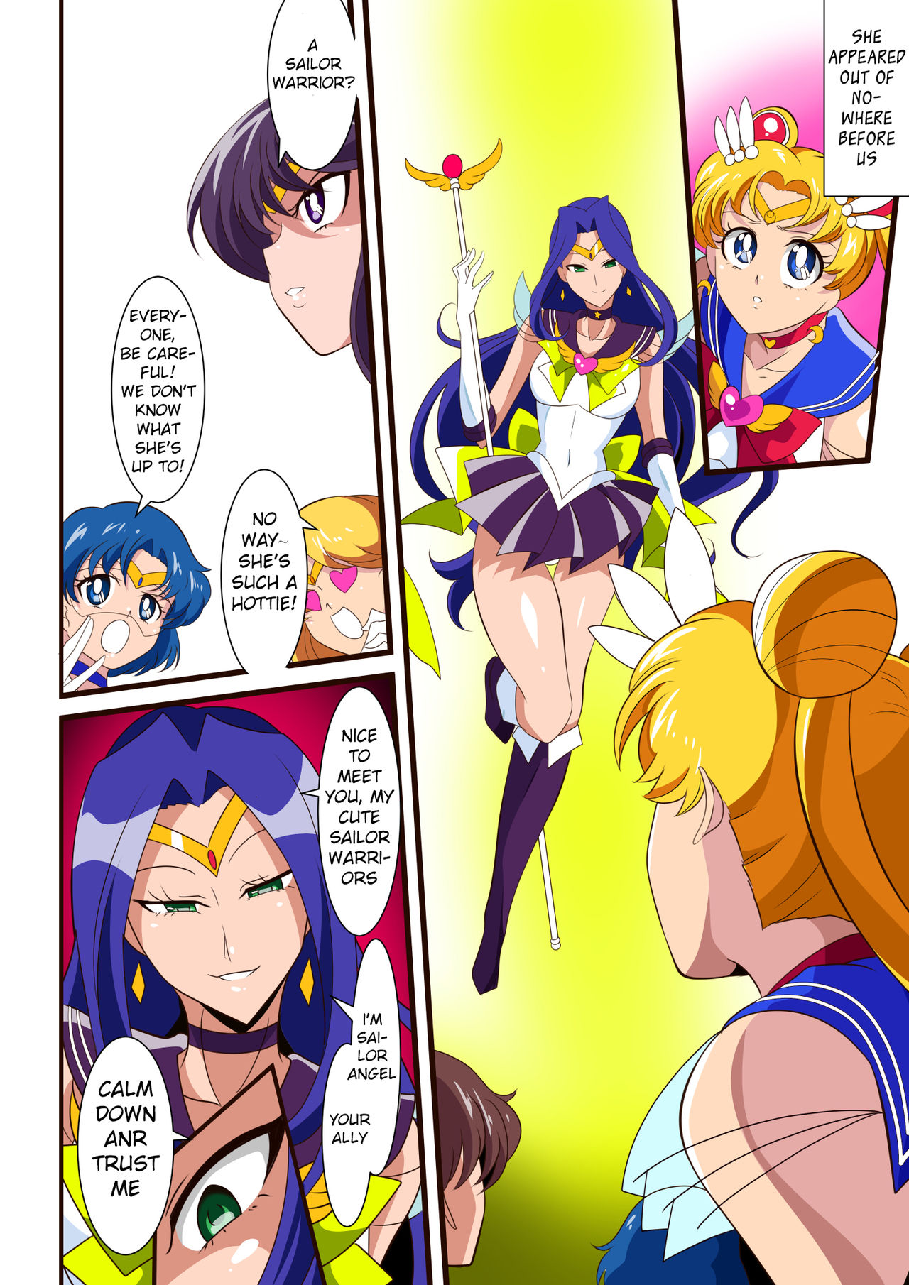 [ワラビモチー] 聖月没落 (美少女戦士セーラームーン) [英訳]