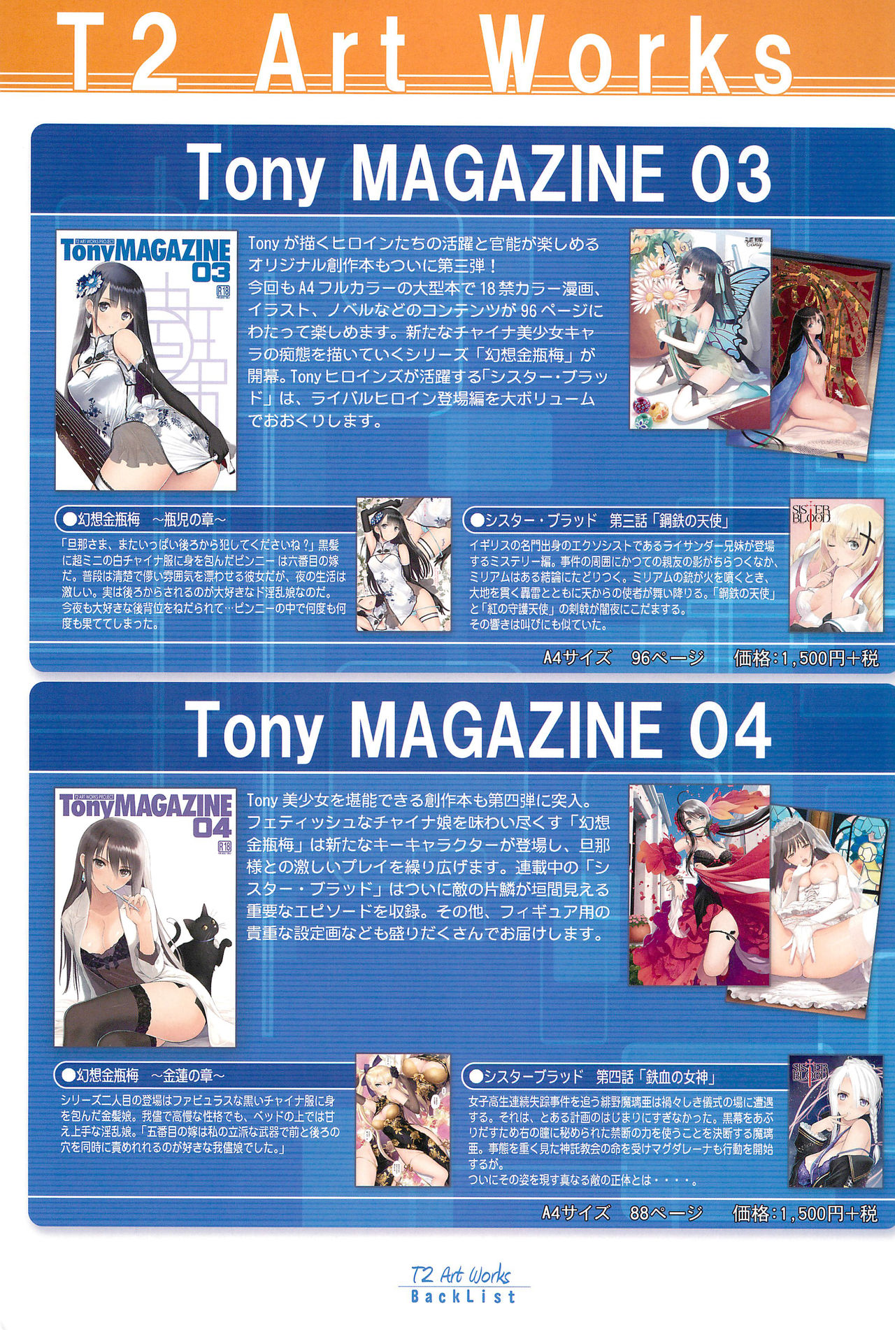 (C93) [T2 ART WORKS (Tony)] Tony MAGAZINE 05