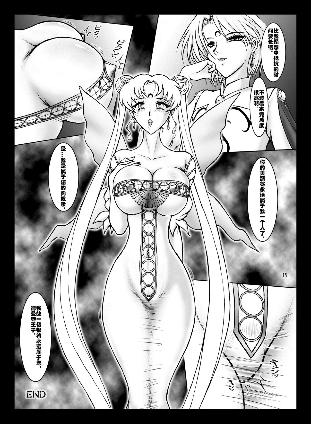 [太陽系開発機構 (○林修○)] Queen & I (美少女戦士セーラームーン) [DL版] [中国翻訳]