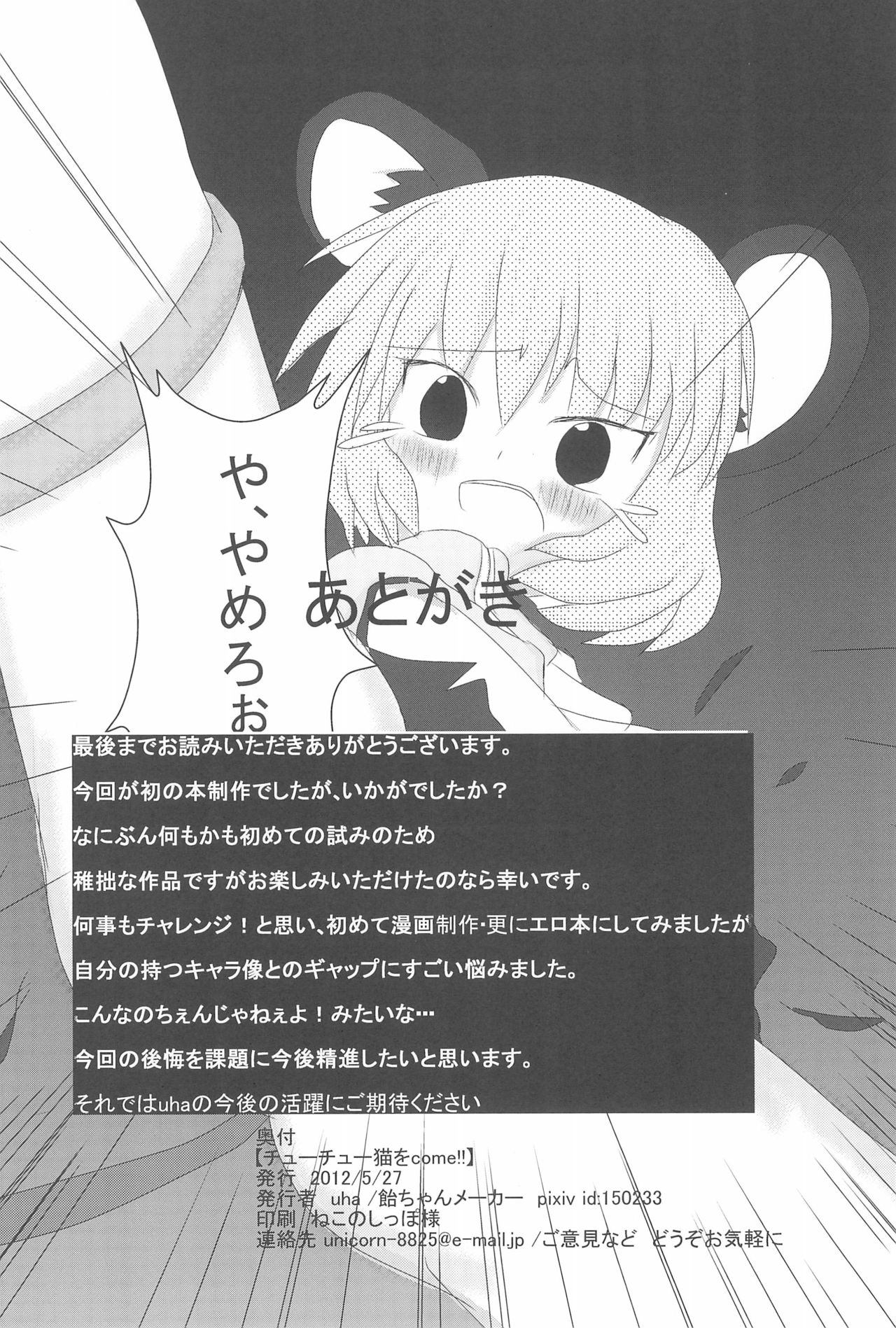 (例大祭9) [飴ちゃんメーカー (uha)] チューチュー猫をcome!! (東方Project)