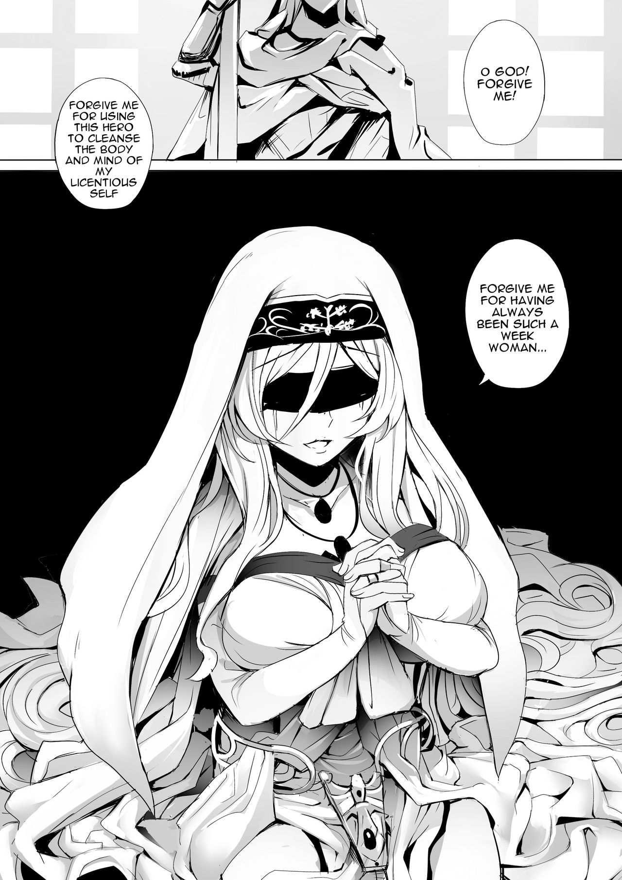 [ぎんハハ] 聖の大司教と壊れやすい乙女 (ゴブリンスレイヤー) [英訳]