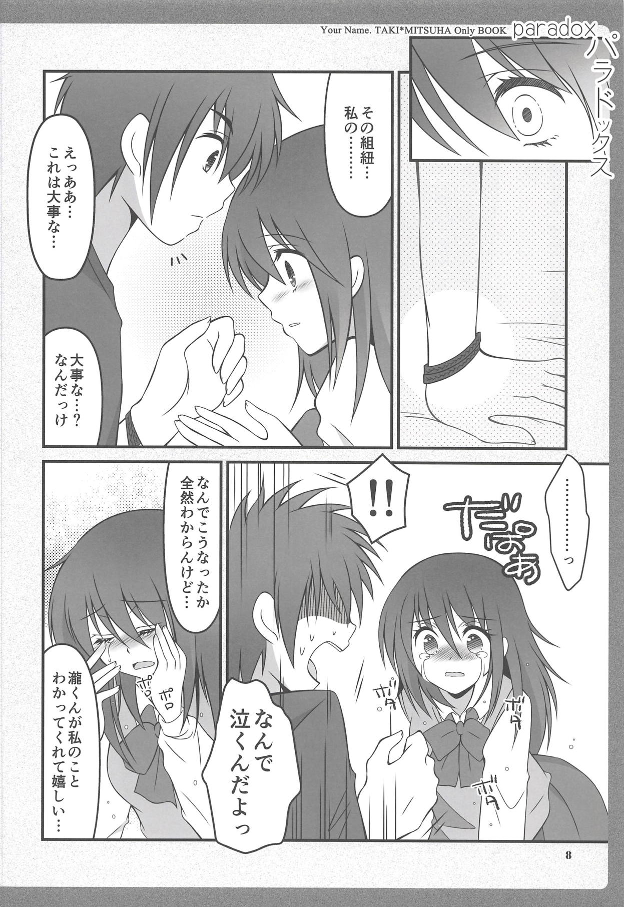 (C93) [HOT APPLE (すずきじゅん)] パラドックス (君の名は。)