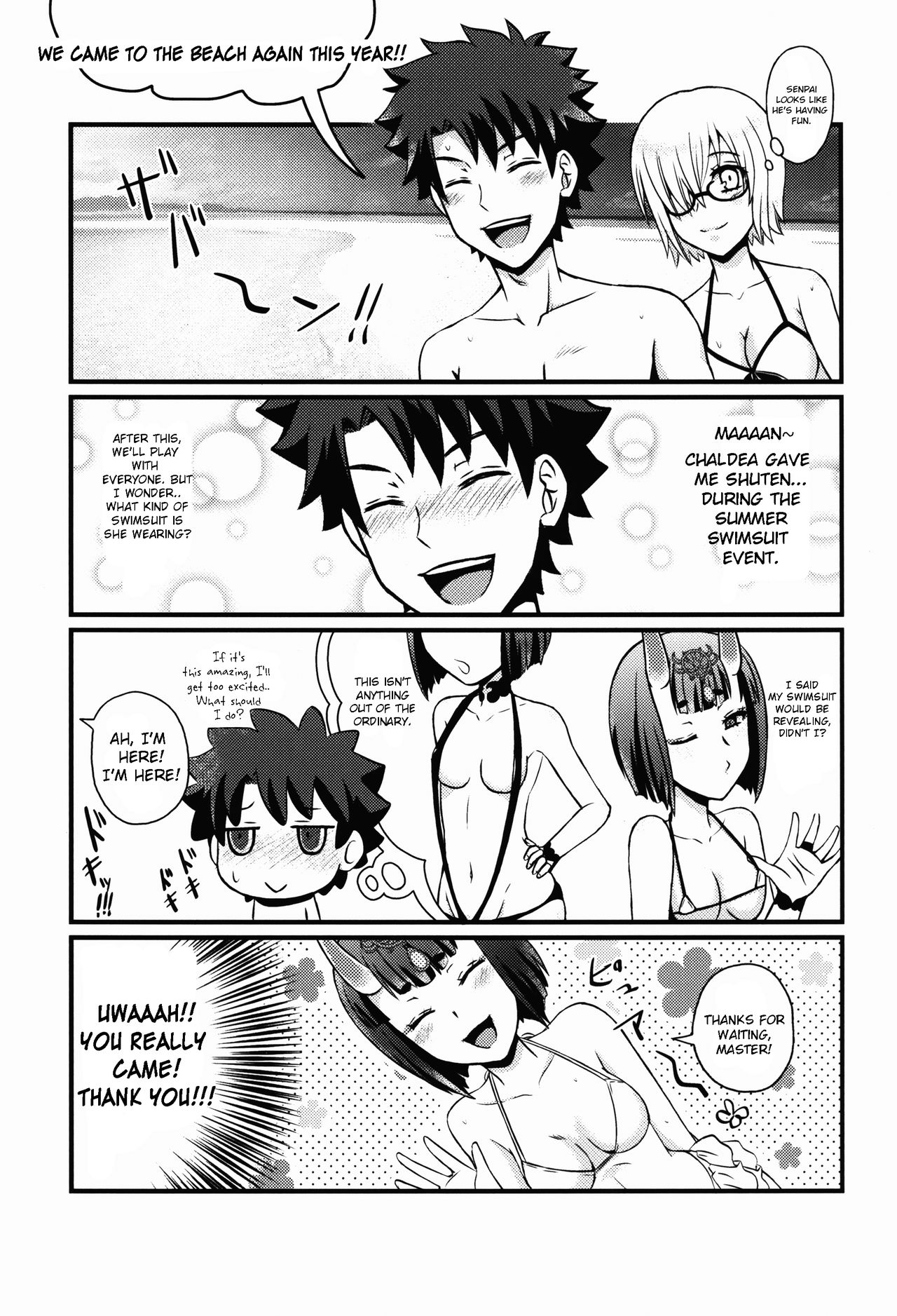 (C92) [星屑コメット (柚月ゆあ)] COMET:10 (Fate/Grand Order) [英訳]