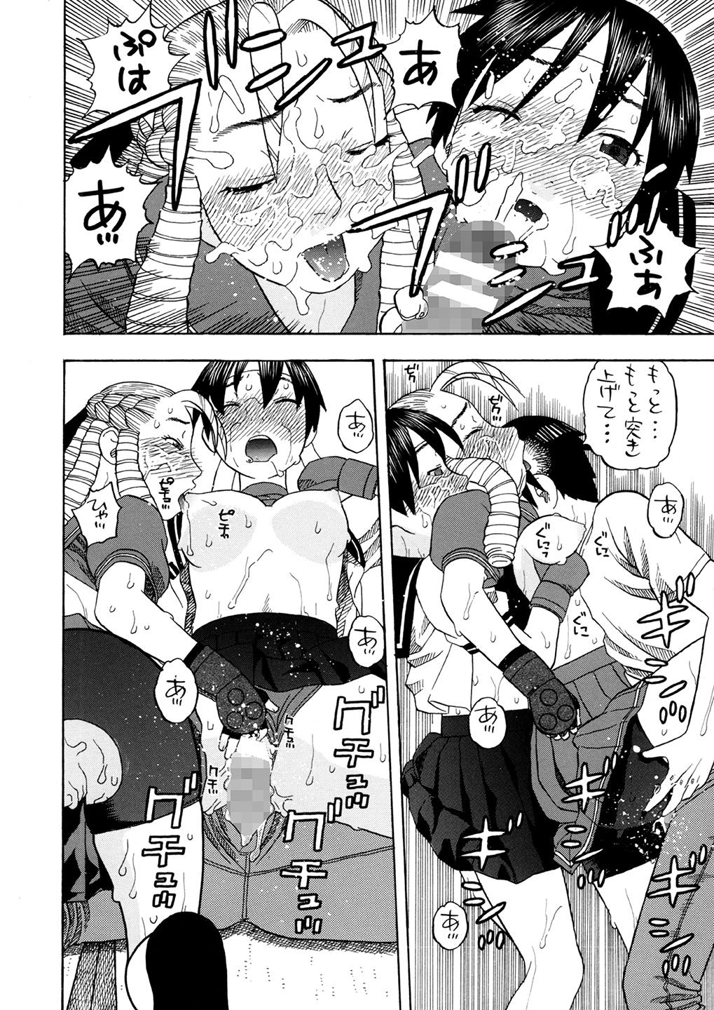 (C76) [にいるまの小屋 (にいるまけんじ)] かりんさくらと四畳半 (ストリートファイター)