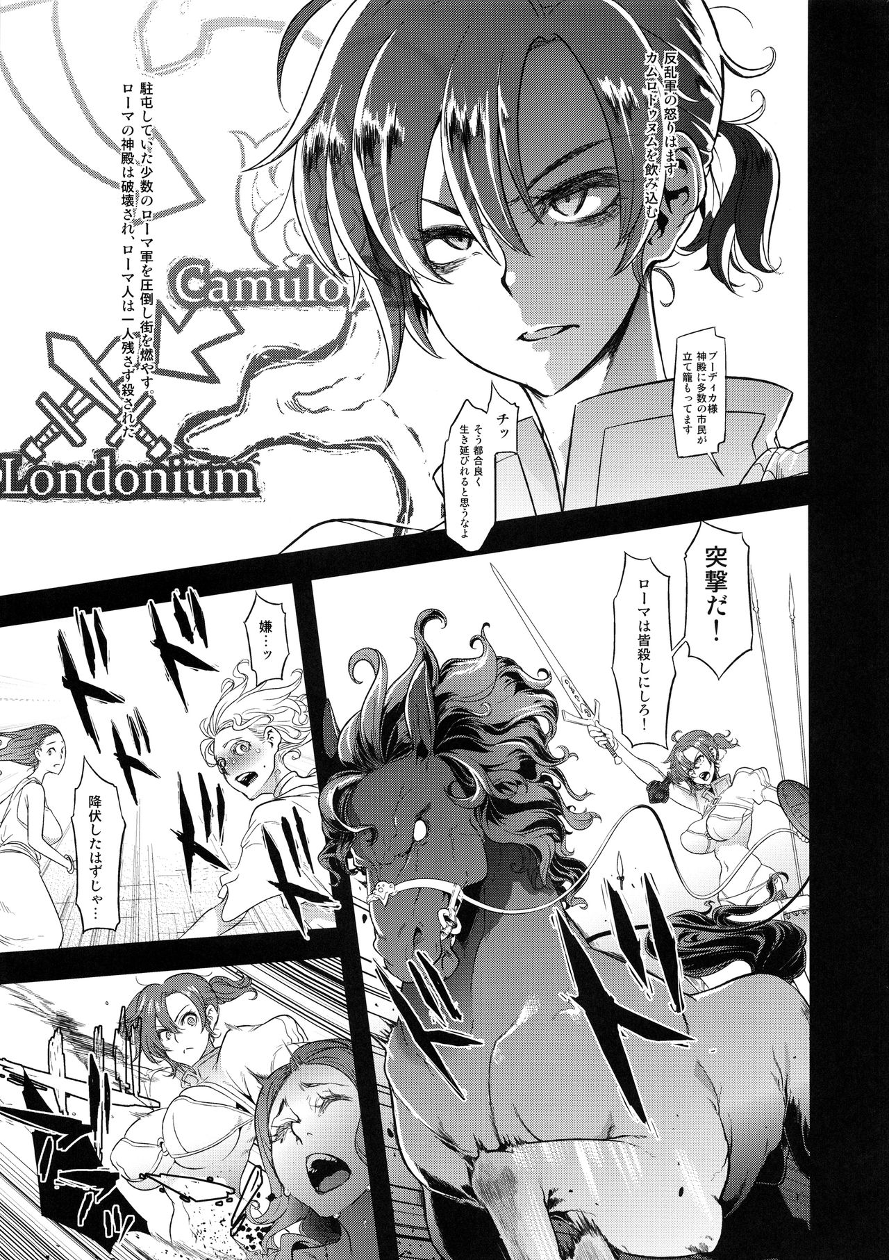 (COMIC1☆13) [DA HOOTCH (新堂エル)] BOUDICA -約束されざる勝利の女王- (Fate/Grand Order)