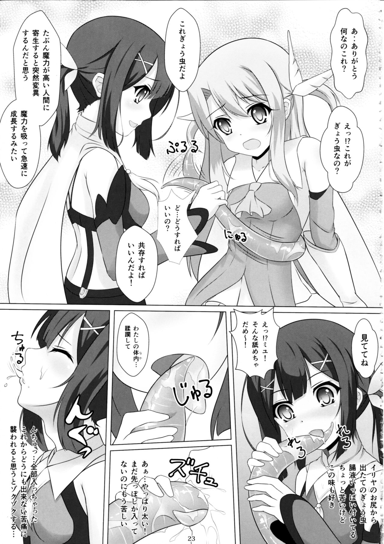 (COMIC1☆12) [葉月一日 (きしめん)] 魔法少女はぎょう虫がお好き (Fate/kaleid liner プリズマ☆イリヤ)