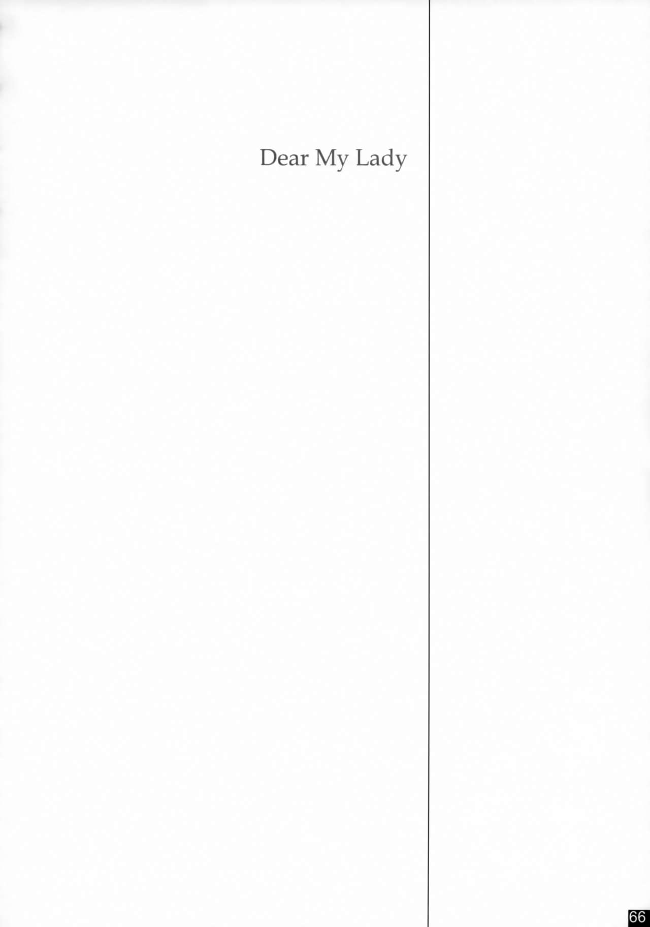[R+birth Day (ひがし)] Dear My Lady (マクロスFRONTIER)