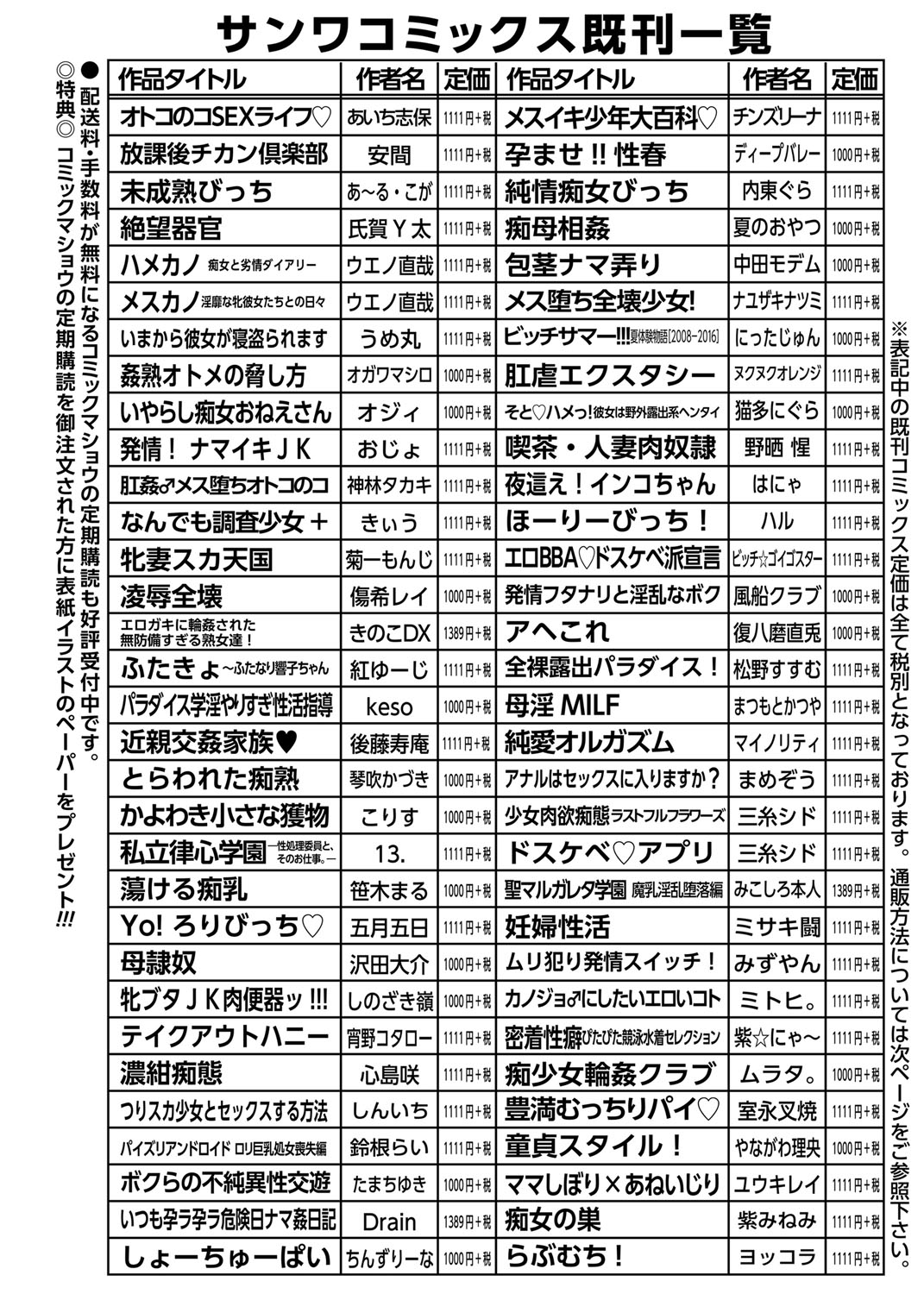 コミック・マショウ 2018年8月号 [DL版]