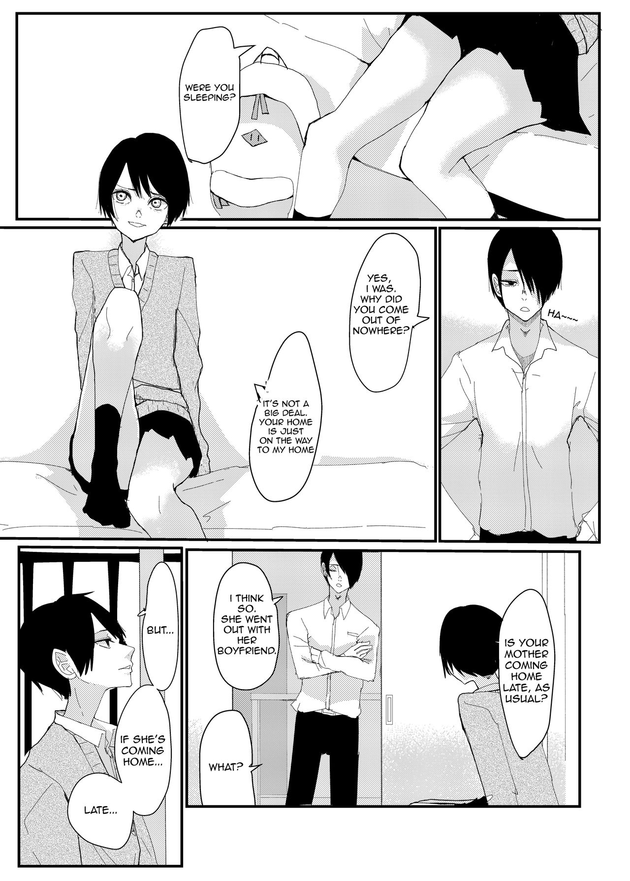 [アウェイ田] 前描いたエロ漫画 [英訳]