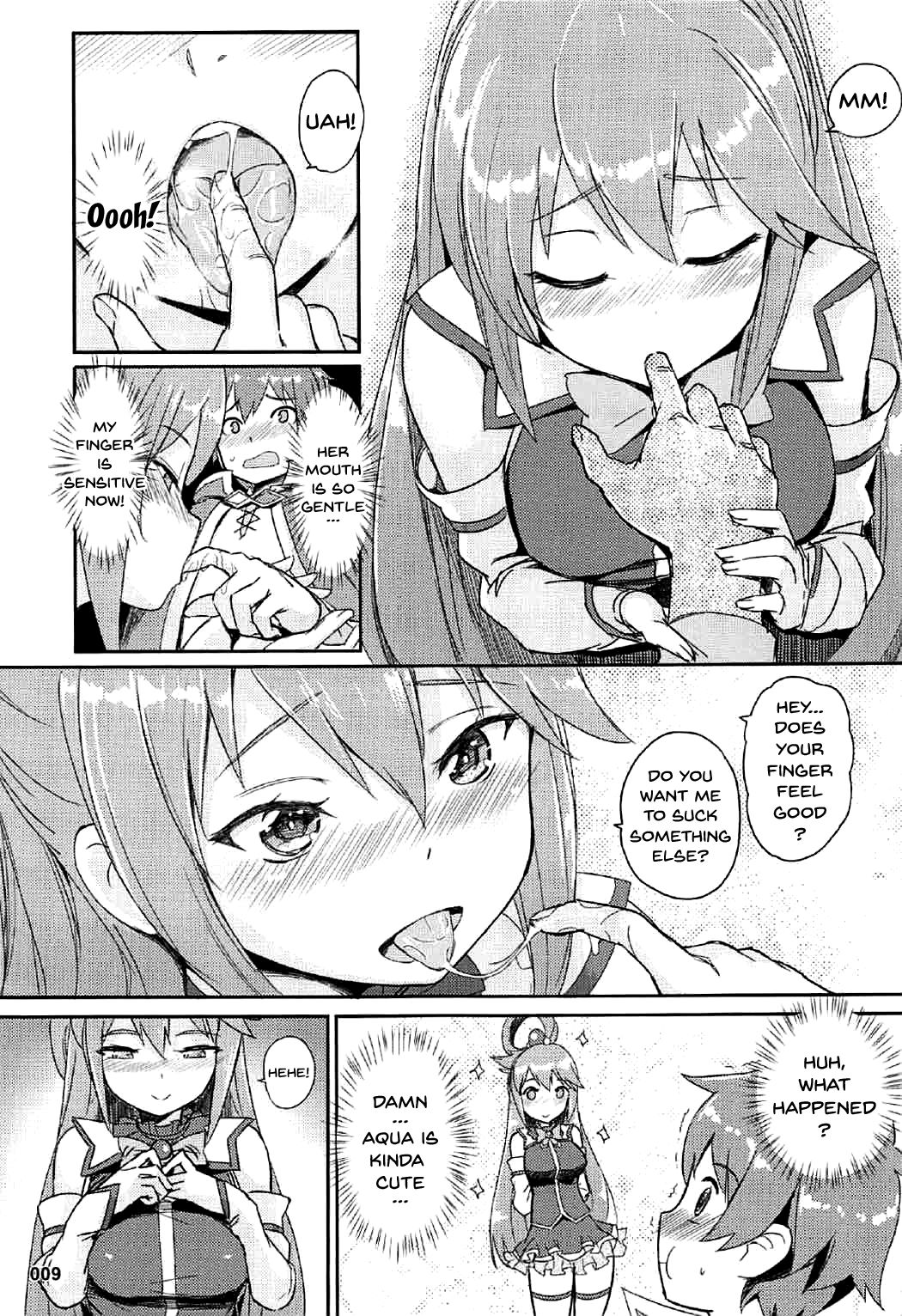 [AOKIHOSHI (全紅白子)] この唖然なカズマに処女を! (この素晴らしい世界に祝福を!) [英訳]