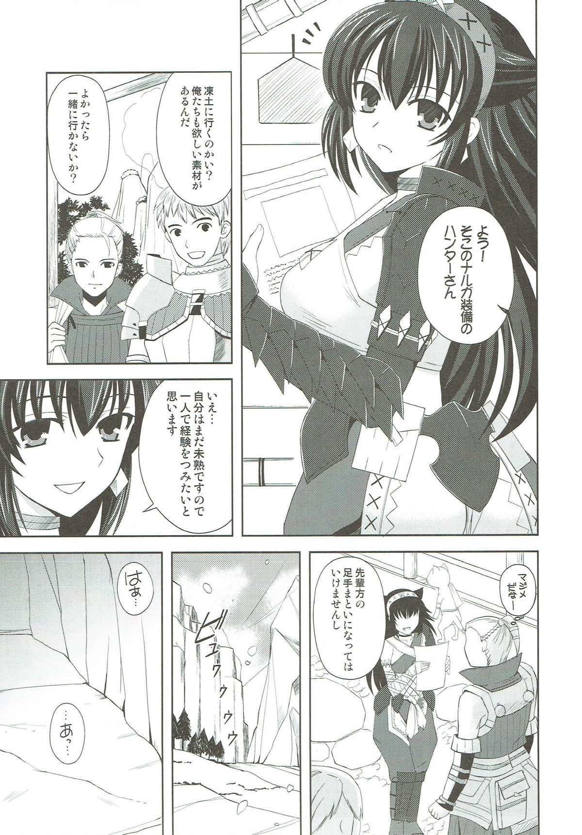 (C81) [チョココロネ (天路あや)] ナルガ娘おいしいです (モンスターハンター)