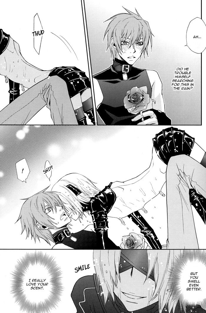 [ハチワレ (鈴木イゾ)] Rainy Rose + Voiceless Voice (咎狗の血) [英訳] [ページ欠落]