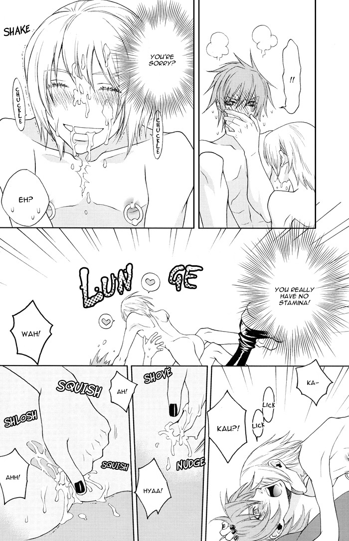 [ハチワレ (鈴木イゾ)] Rainy Rose + Voiceless Voice (咎狗の血) [英訳] [ページ欠落]