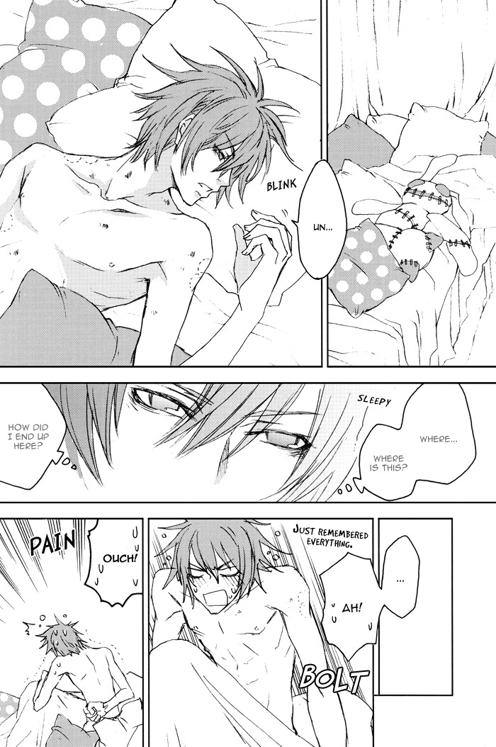 [ハチワレ (鈴木イゾ)] Rainy Rose + Voiceless Voice (咎狗の血) [英訳] [ページ欠落]