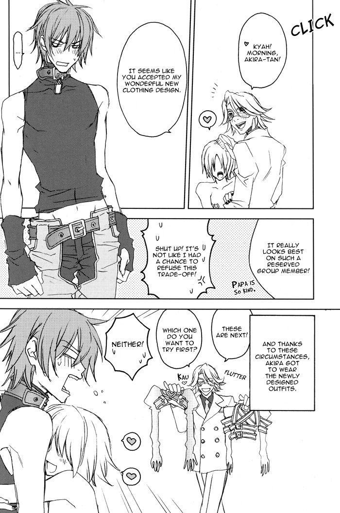 [ハチワレ (鈴木イゾ)] Rainy Rose + Voiceless Voice (咎狗の血) [英訳] [ページ欠落]