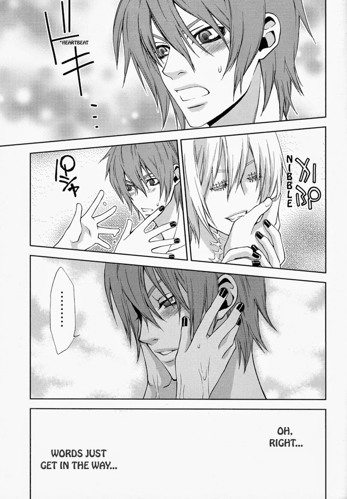 [ハチワレ (鈴木イゾ)] Rainy Rose + Voiceless Voice (咎狗の血) [英訳] [ページ欠落]