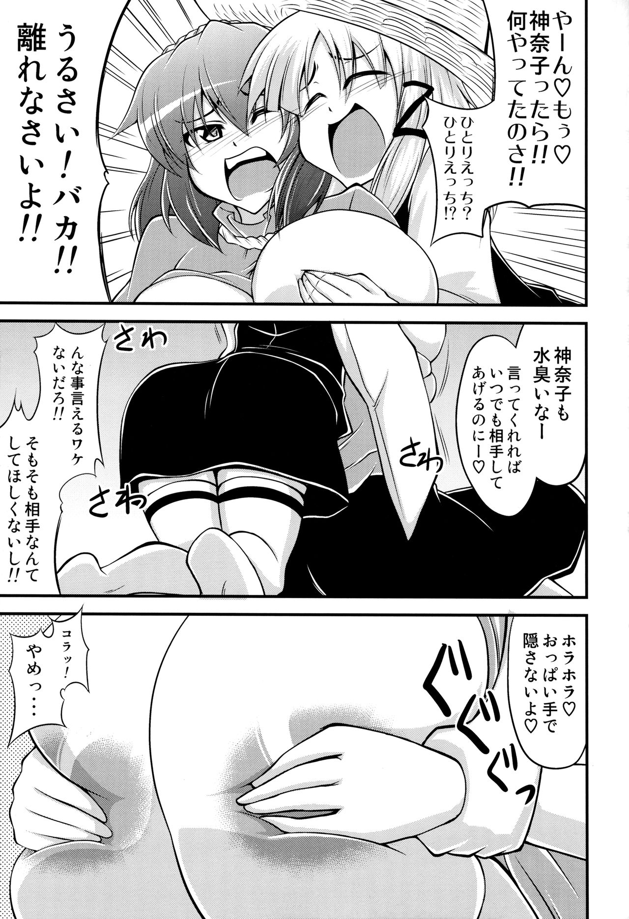 (エア例大祭8) [Forever and ever... (英戦)] Kanako like long nipples (東方Project)