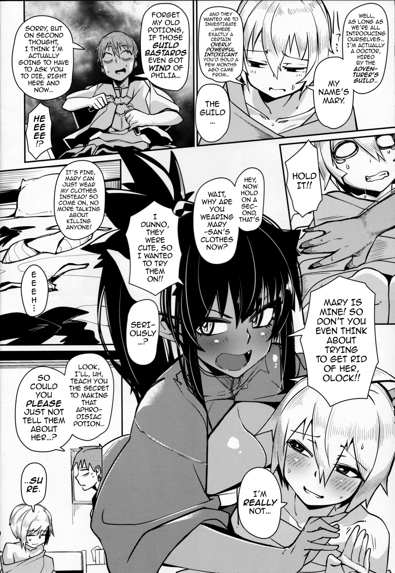 (C93) [ダンボールまん (肉まんうめぇw)] Different World Girl 3 [英訳]