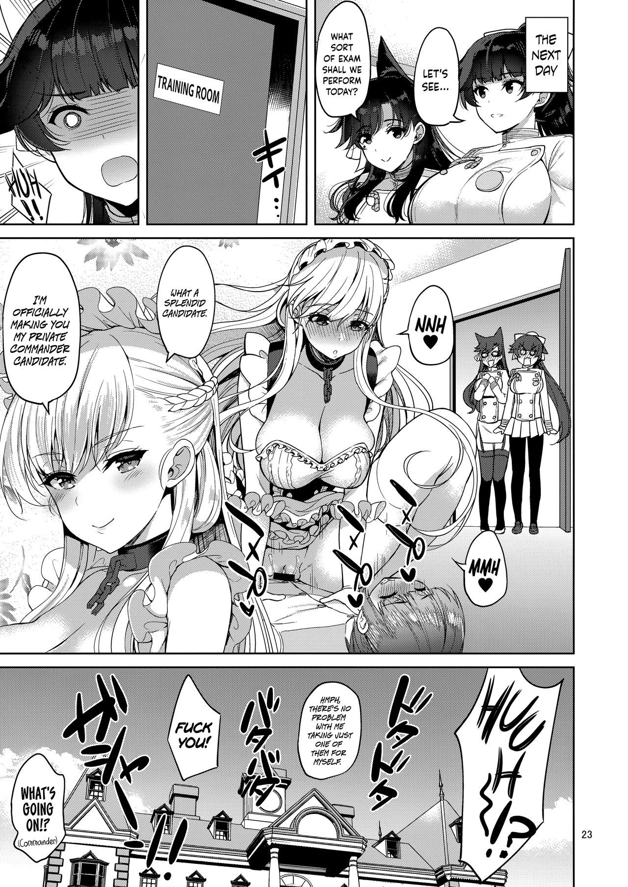 (C93) [アカペンギン (アサヒナヒカゲ)] 愛宕さんと高雄さん (アズールレーン) [英訳]