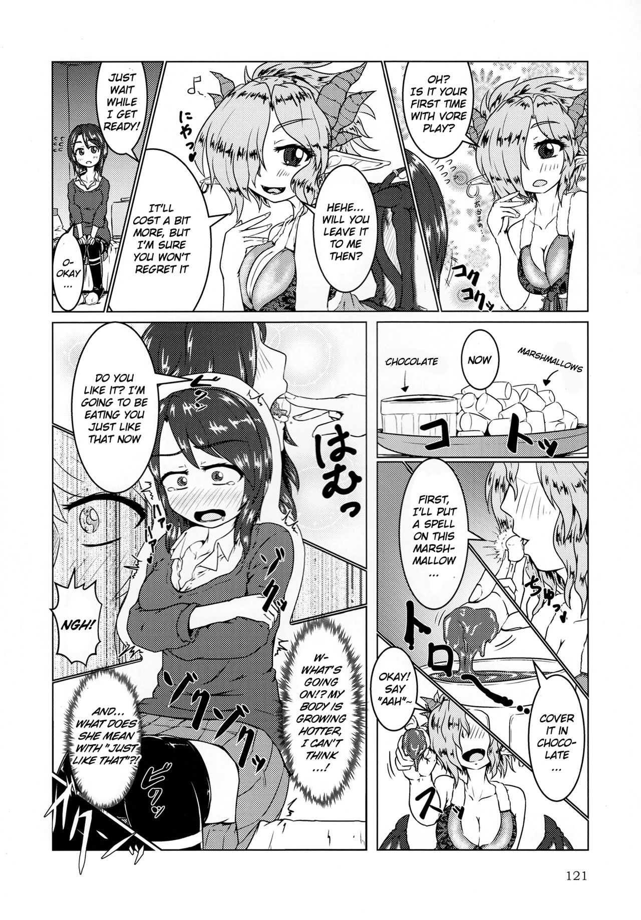 （C92）[カナトフ]ピュアノミキワミ（p.120-129）[英語] [H-コンビニ]