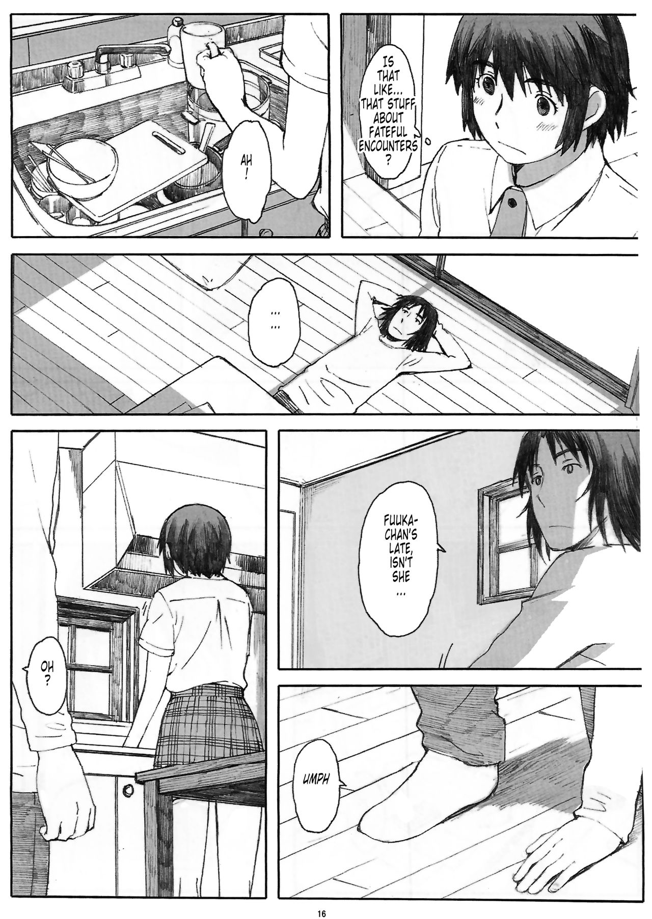 (C78) [関西オレンジ (荒井啓)] ナツカゼ！6 (よつばと) [英訳]