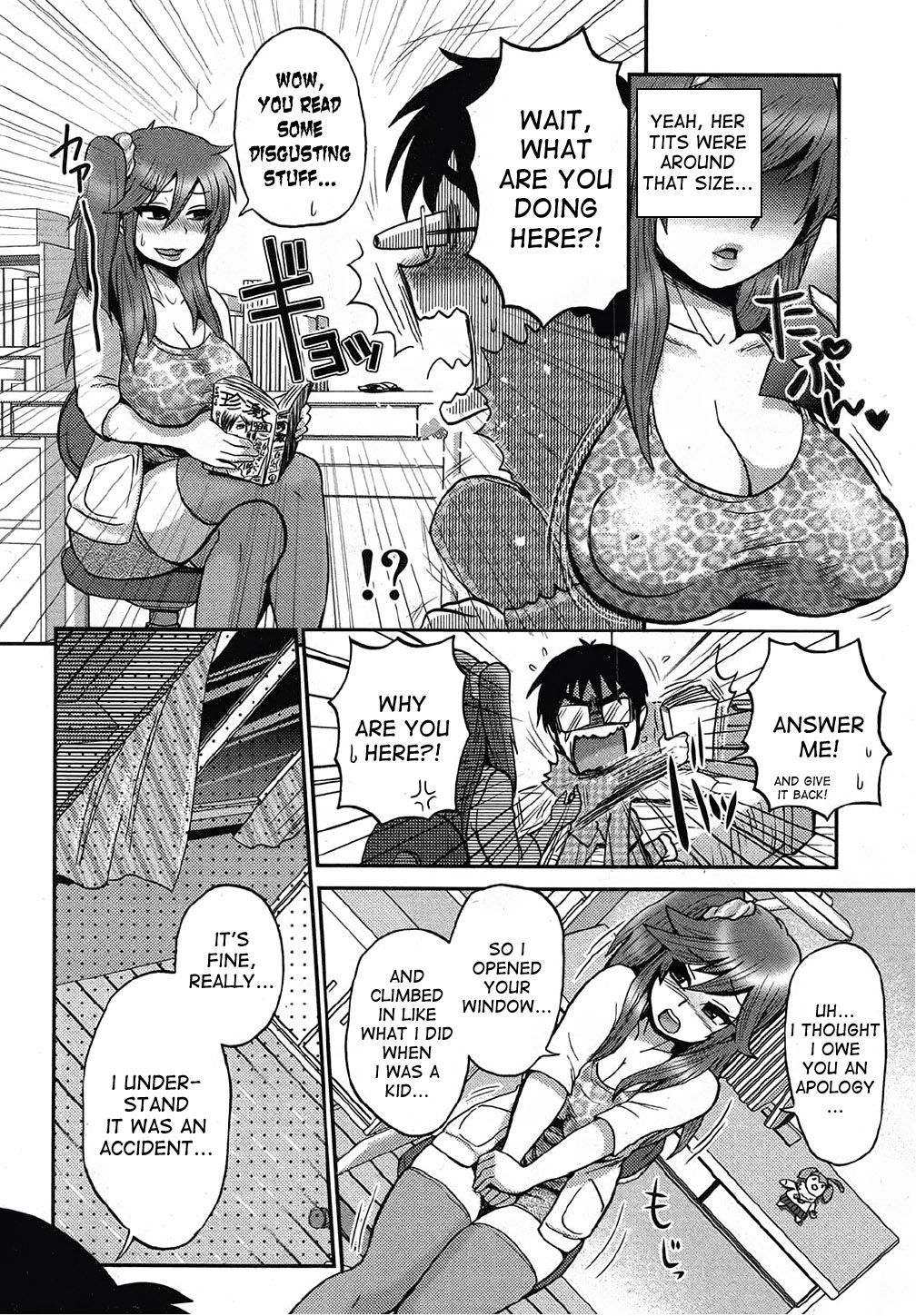 [BOSS珍] ナイショのおた✕びっち (COMIC 真激 2012年10月号) [英訳] [DL版]