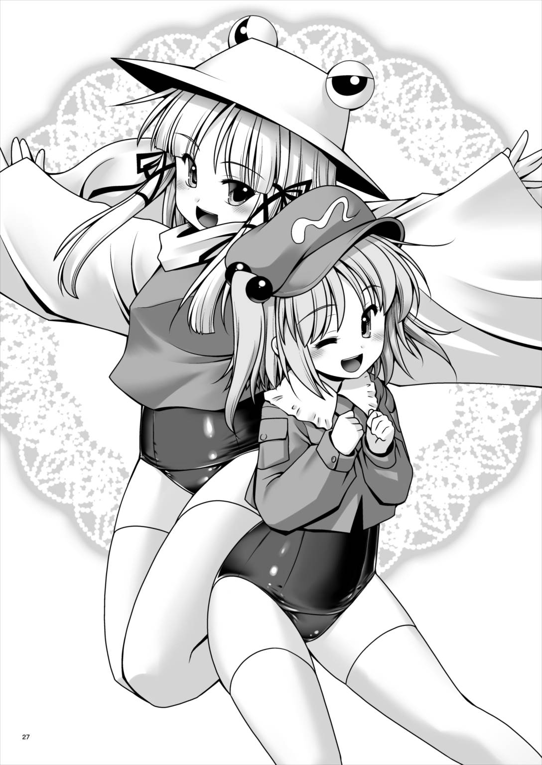 (秋季例大祭4) [世捨人な漫画描き (ともきとものり)] 日焼け肌のロリども (東方Project)