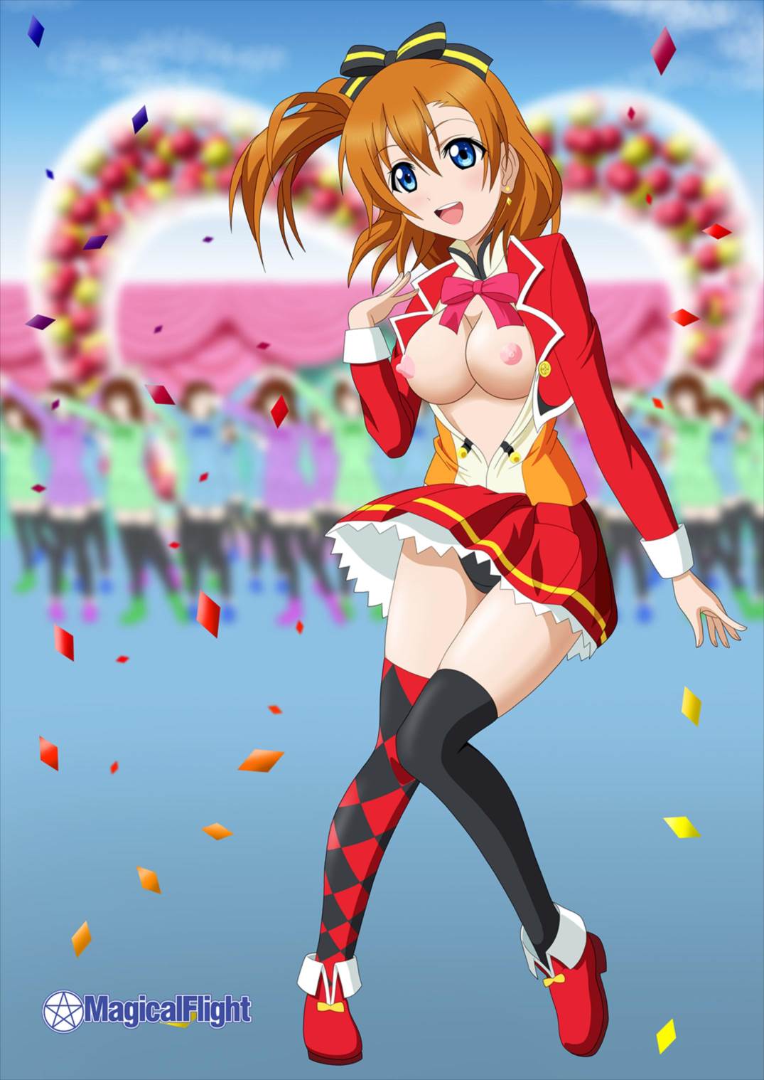 (C91) [MagicalFlight (十畳たたみ)] 穂乃果とエロダンス (ラブライブ!)