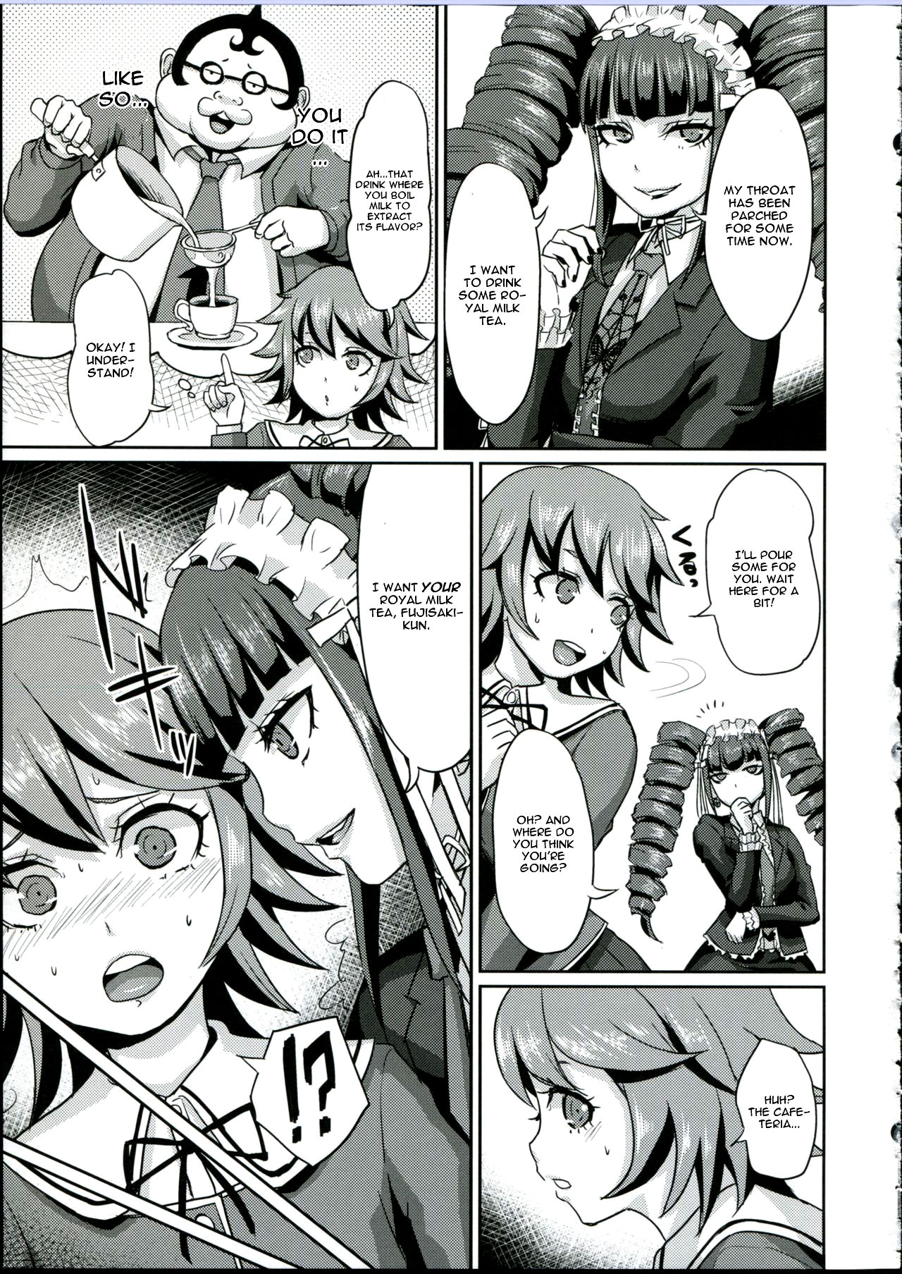 (C84) [40デニール (篠岡ほまれ)] ちーたんいじり (ダンガンロンパ) [英訳]