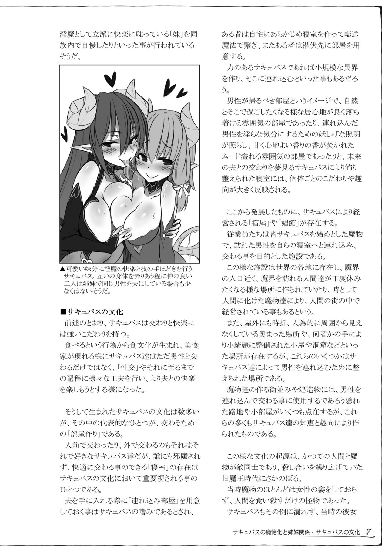 (C92) [クロビネガ (健康クロス)] 魔物娘図鑑 調査記録 サキュバス・ノート