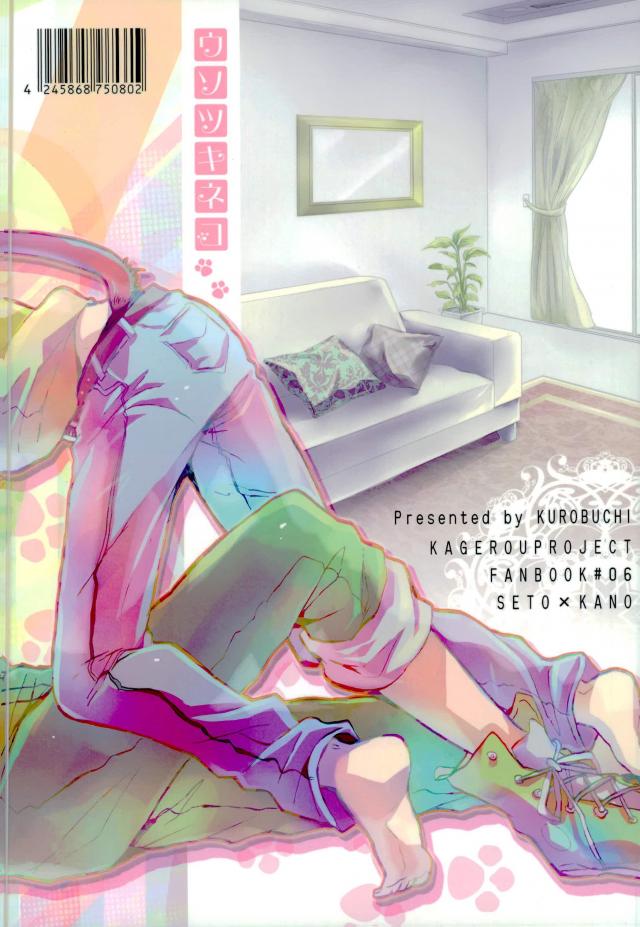 (メカクシ団活動日誌3冊目) [クロブチ (Nみ)] ウソツキネコ (カゲロウプロジェクト)