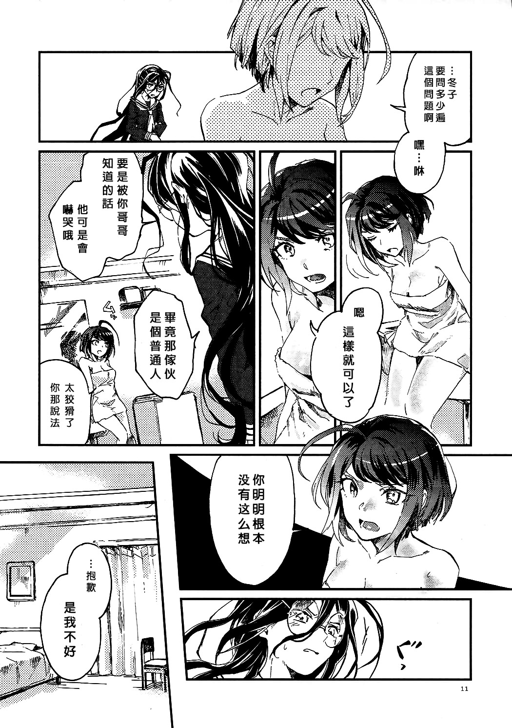 (CC大阪109) [星屑ドルチェ (かやこ)] やさしく愛して (ダンガンロンパ) [中国翻訳]