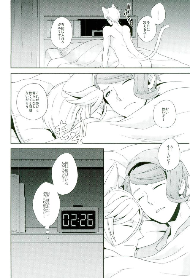 (C91) [サヨナラホーネット (ヨシラギ)] 現代パロディにおけるネコのマクギリスとガエリオの可能性について (機動戦士ガンダム 鉄血のオルフェンズ