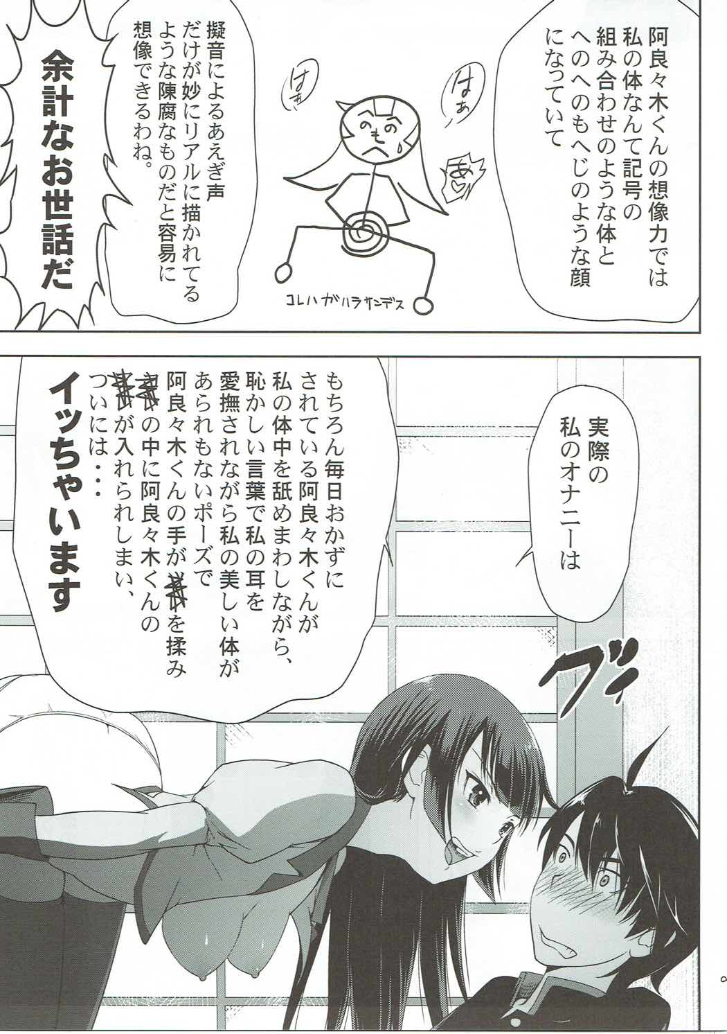 (C77) [青い点 (青点)] ヒタギニミトレ (化物語)