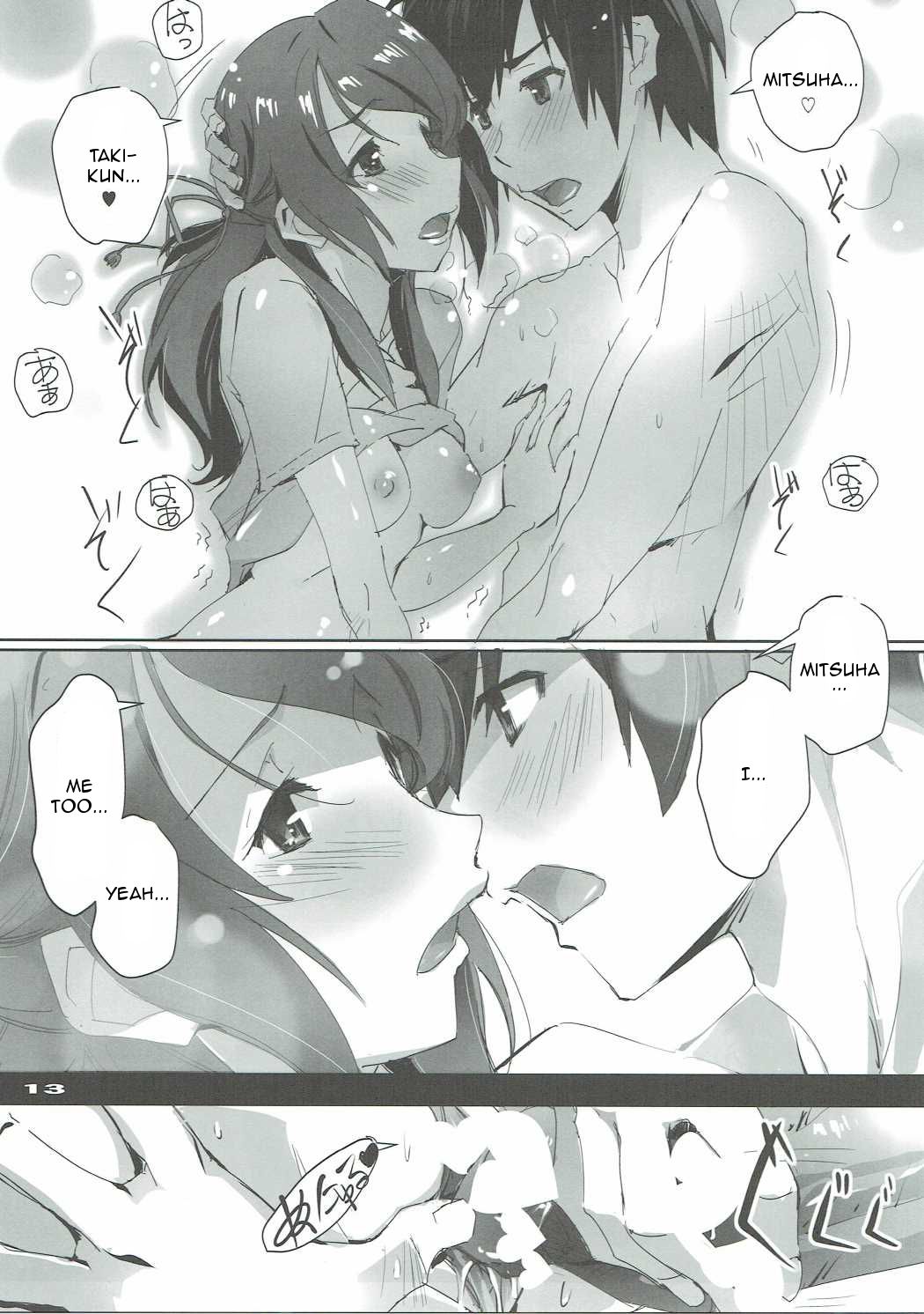 (サンクリ2016 Autumn) [流石堂 (流ひょうご)] キミのアフター。 (君の名は。) [英訳]