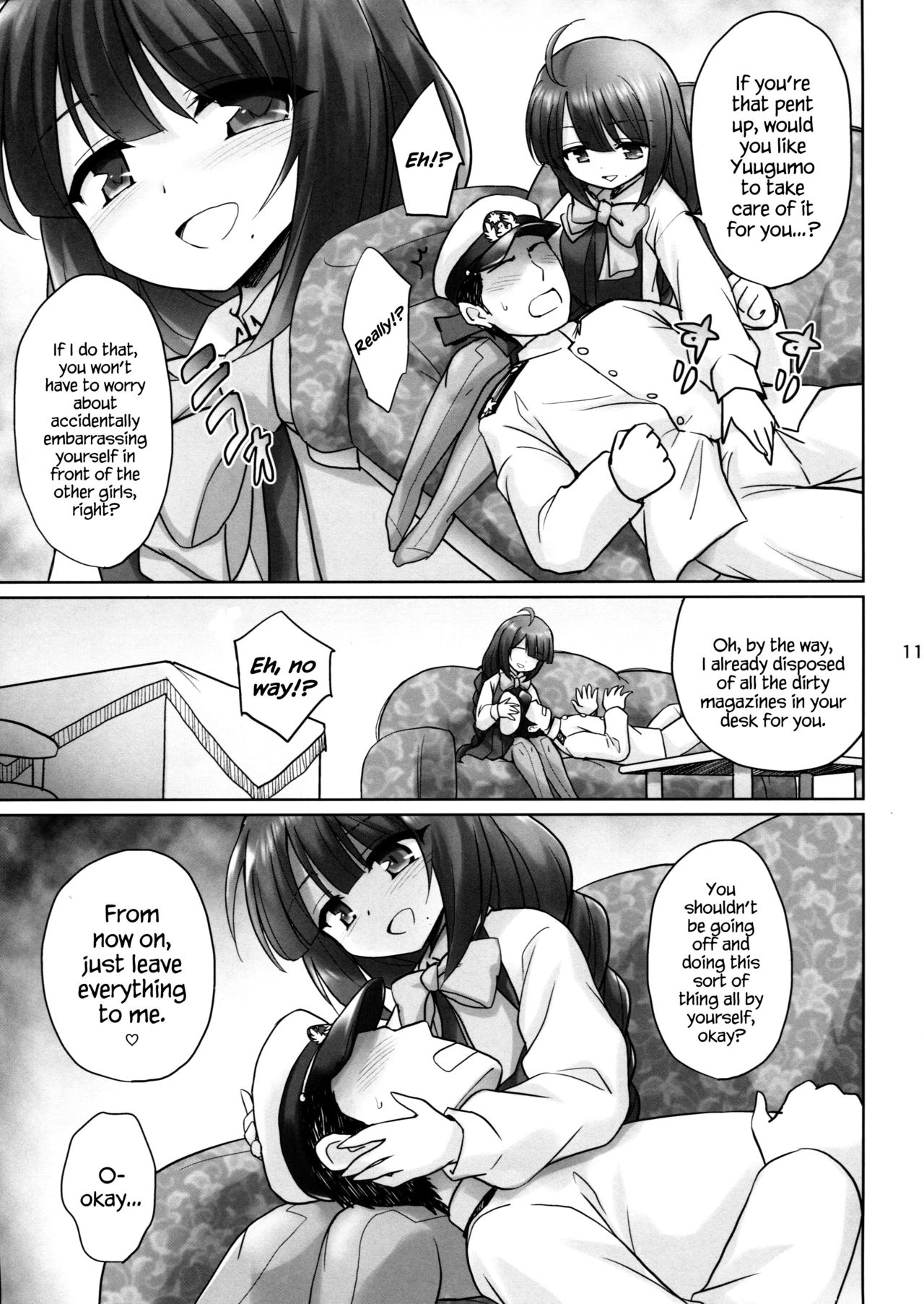 (C86) [54BURGER (まるごし)] 夕雲の鎮守府 (艦隊これくしょん -艦これ-) [英訳]