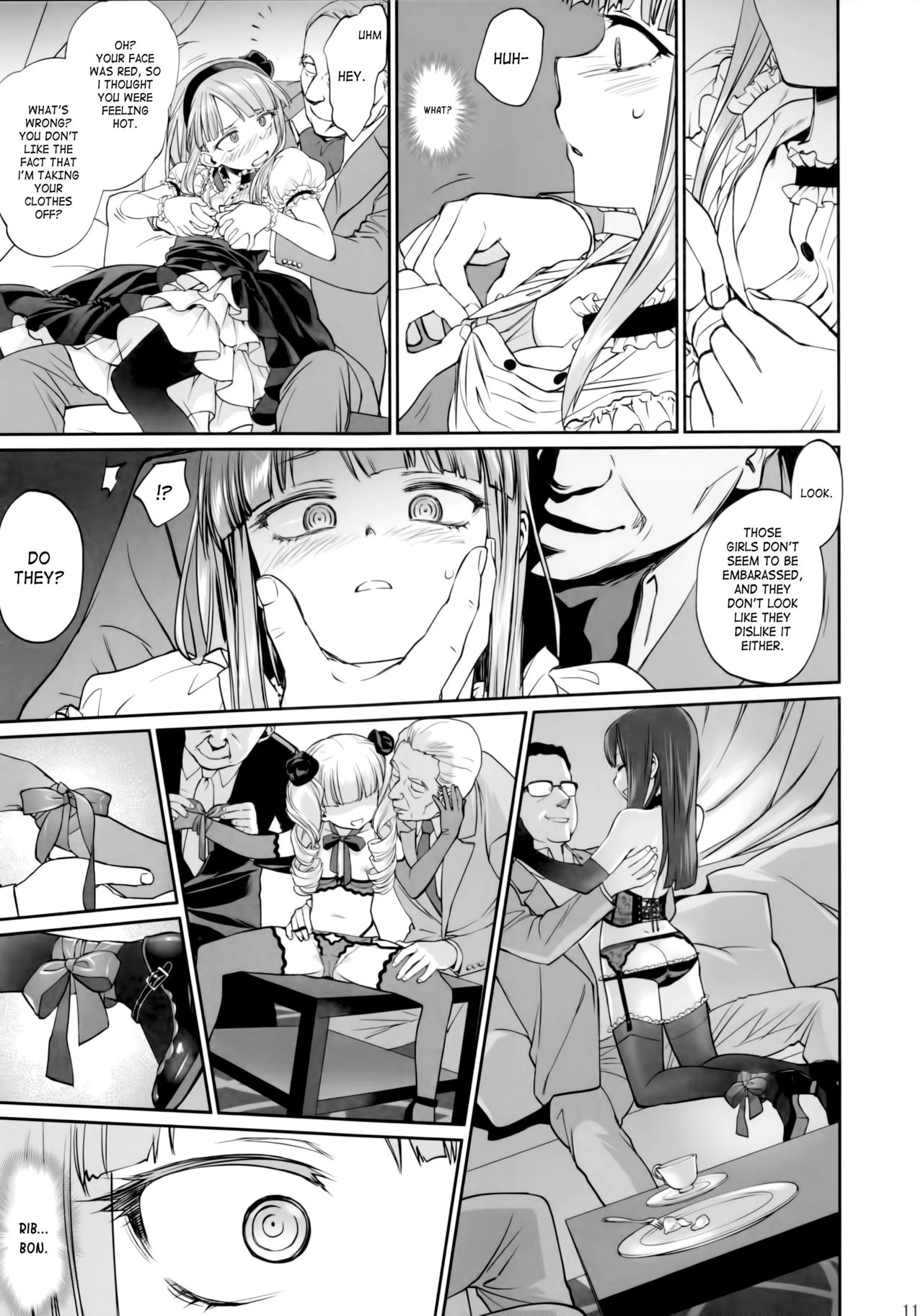 (C90) [Bloody Okojo (モジャコ)] My First Errand (だがしかし) [英訳]