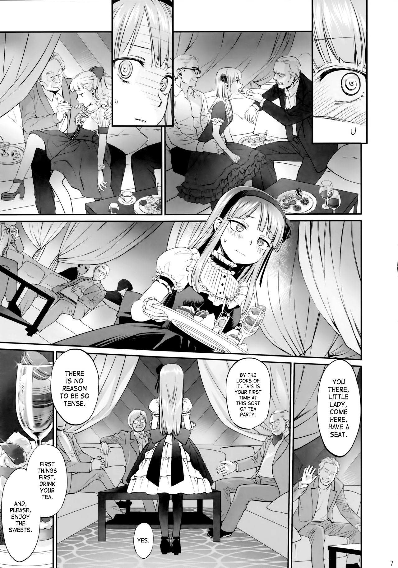(C90) [Bloody Okojo (モジャコ)] My First Errand (だがしかし) [英訳]