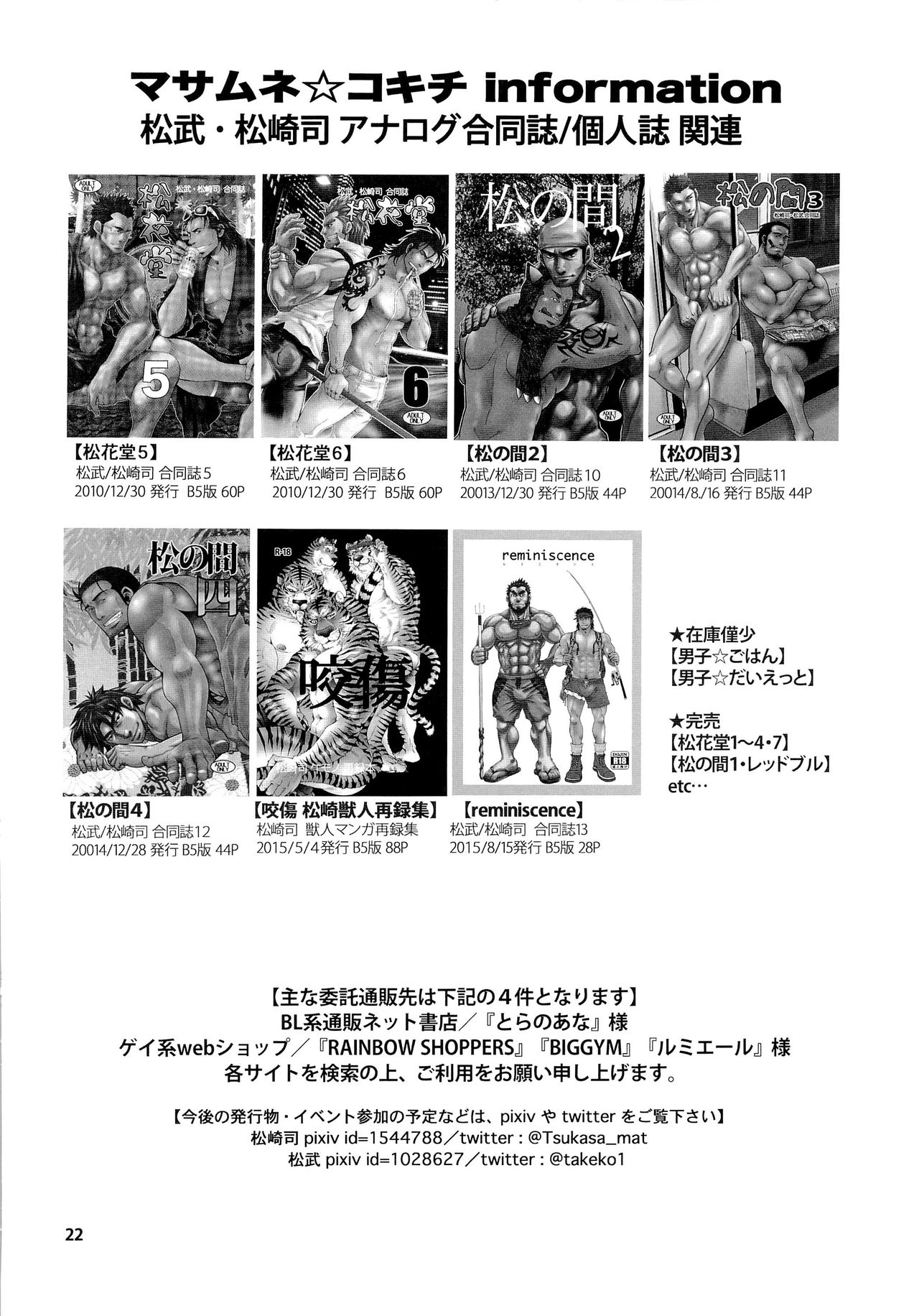 (C89) [マサムネコキチ (松武、松崎司)] 松の間5 [英訳]