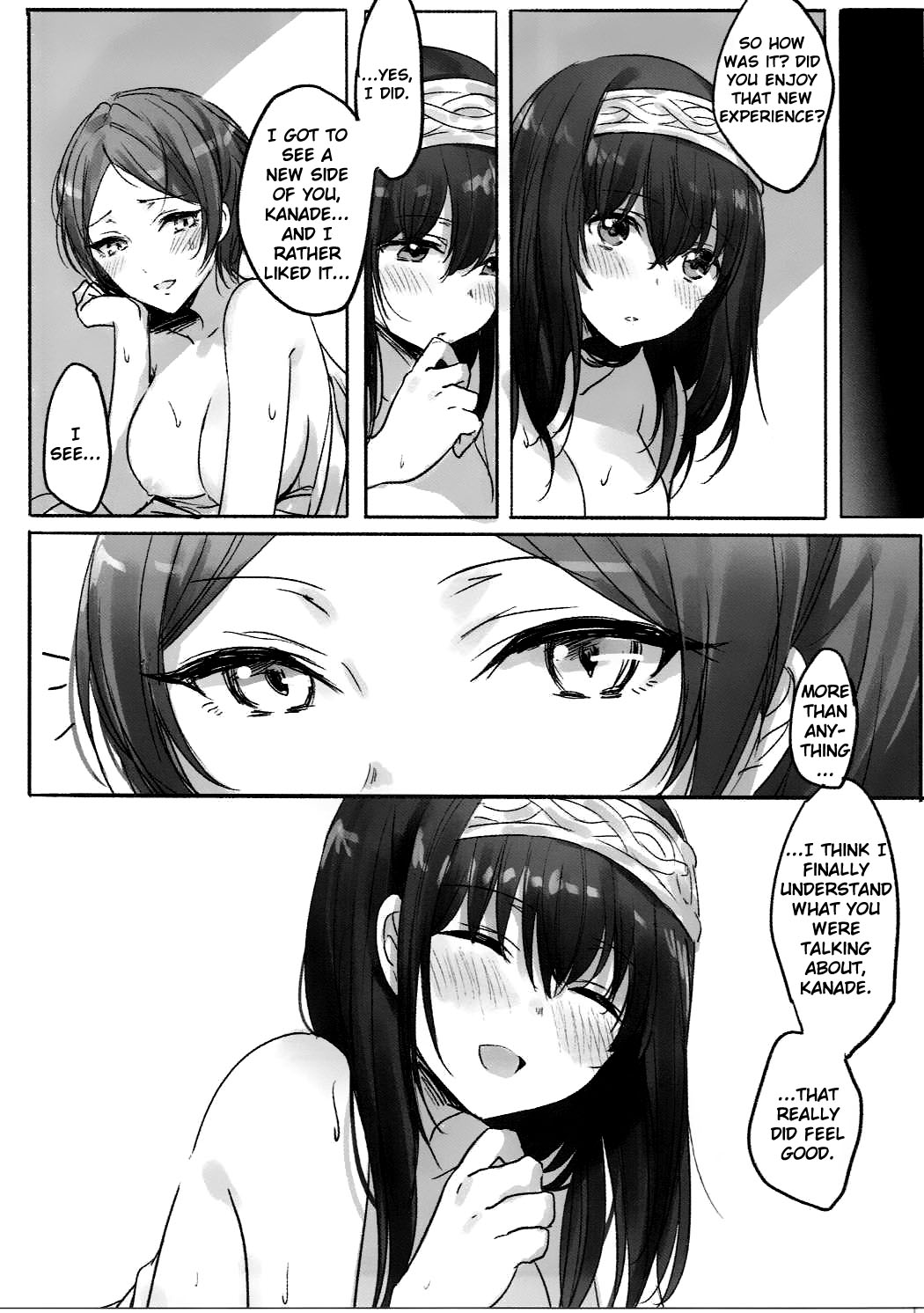 (歌姫庭園11) [ツキノウラガワ (ろみ)] 奏さん、抱いてもよろしいでしょうか (アイドルマスター シンデレラガールズ) [英訳]