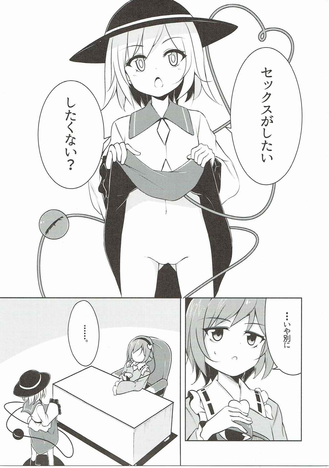 (紅楼夢12) [SEACLOUD (荒居栂美)] Hしたい したくない? (東方Project)