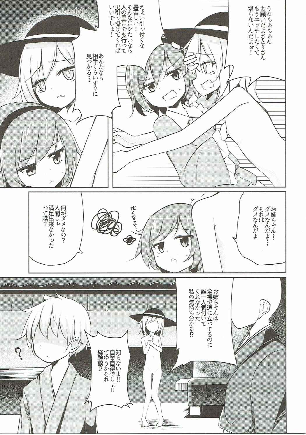 (紅楼夢12) [SEACLOUD (荒居栂美)] Hしたい したくない? (東方Project)