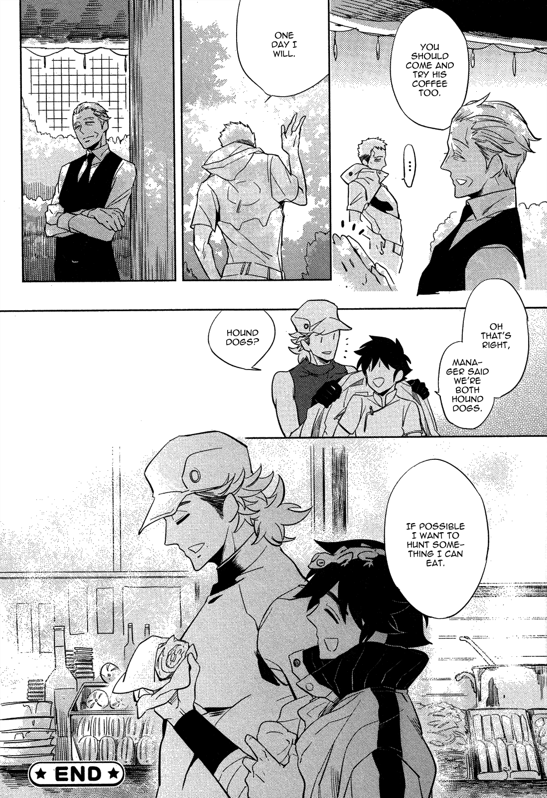 [ハジ] DOUBLE HOUND [英訳]