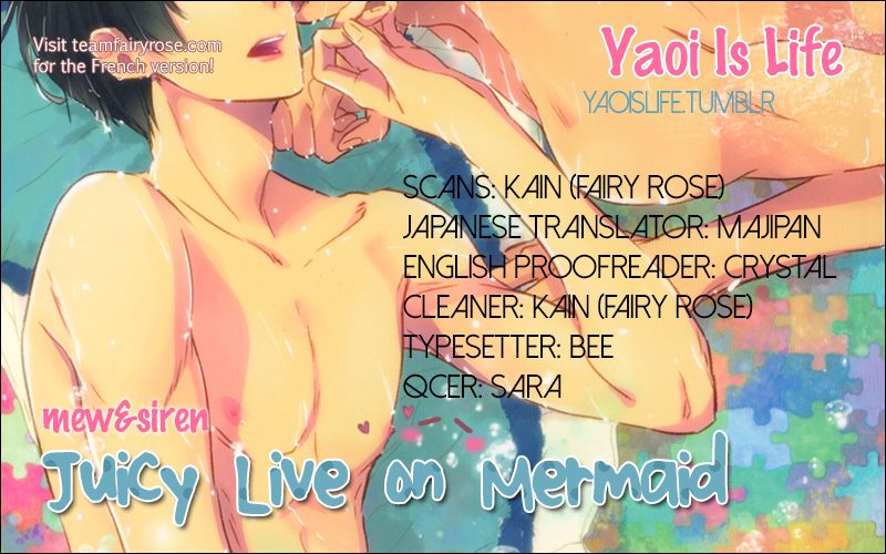 (GOOD COMIC CITY 20) [mew&siren (きりもちにゑ)] Juicy live on mermaid. (Free!) [英訳]