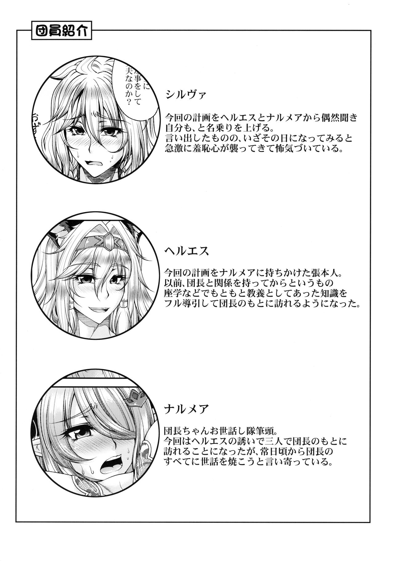 (C90) [杜若社 (杜若かなえ)] 碧空の寵姫たち2 (グランブルーファンタジー)
