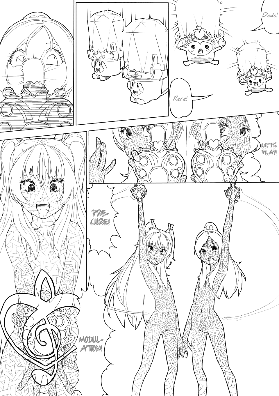 [あきんぼ] スイプリ♪ ～SUI-PRE♪～ (スイート プリキュア♪) [英訳]